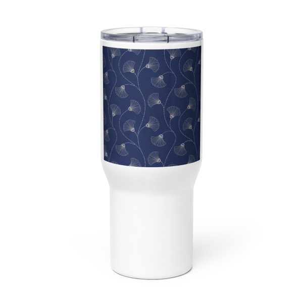 Travel mug with a handle